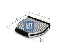 Cabin filter Activated Carbon Filter 54.163.00 UFI for MERCEDES-BENZ CLS C-CLASS