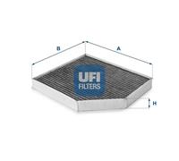 Cabin filter Activated Carbon Filter 54.168.00 UFI for AUDI PORSCHE