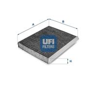 Cabin filter Activated Carbon Filter 54.171.00 UFI for CITROËN XSARA PICASSO
