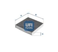 Cabin filter Activated Carbon Filter 54.248.00 UFI for ABARTH FIAT LANCIA