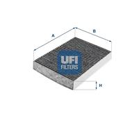 Cabin filter Activated Carbon Filter 54.249.00 UFI for PEUGEOT 508 I 508 SW I
