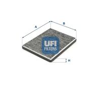 UFI 54.272.00 Pollen filter