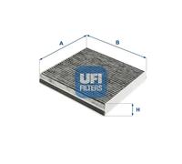 Cabin filter Activated Carbon Filter 54.282.00 UFI for CITROËN PEUGEOT