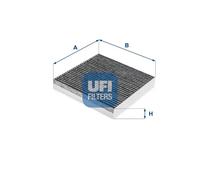 Cabin filter Activated Carbon Filter 54.290.00 UFI for JAGUAR MG