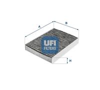 UFI 54.291.00 Pollen filter