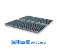 Cabin filter Activated Carbon Filter AHC220-2 PURFLUX for HONDA CIVIC VII Coupe
