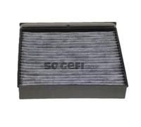 Cabin filter Activated Carbon Filter AHC234 PURFLUX for RENAULT SCÉNIC II
