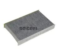 Cabin filter Activated Carbon Filter AHC306 PURFLUX for RENAULT NISSAN