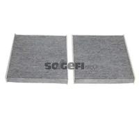 Cabin filter Activated Carbon Filter AHC336-2 PURFLUX for ALPINA BMW ROLLS-ROYCE