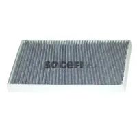 Cabin filter Activated Carbon Filter AHC379 PURFLUX for MERCEDES-BENZ C-CLASS