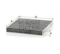 MANN-FILTER CUK 18 002 Pollen filter