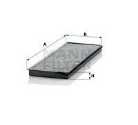 MANN-FILTER CUK 37 001 Pollen filter