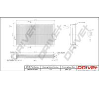 Cabin filter Activated Carbon Filter DP1110.12.0237 Drve+ for ALPINA BMW