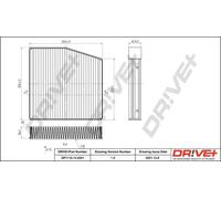 FILTER CABIN AIR DP1110.12.0241 FOR INFINITI MERCEDES-BENZ GLA-CLASS 1.5L 4cyl