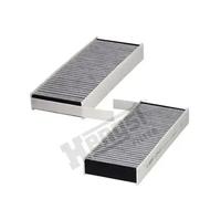 Cabin filter Activated Carbon Filter E3942LC-2 HENGST FILTER for PEUGEOT DS