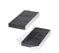 Cabin filter Activated Carbon Filter E4920LC-2 HENGST FILTER for RENAULT