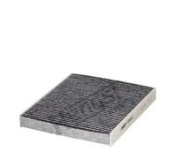 Cabin filter Activated Carbon Filter E4981LC HENGST FILTER for SEAT VW AUDI