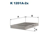 FILTRON K 1201A-2x Pollen filter