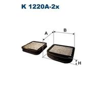 FILTRON K 1220A-2x Pollen filter