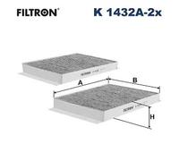 FILTRON K 1432A-2x Pollen filter