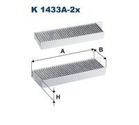 FILTRON K 1433A-2x Pollen filter