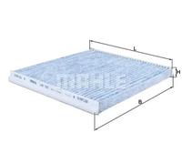 MAHLE Cabin Filter Carbon Activated - LAK109