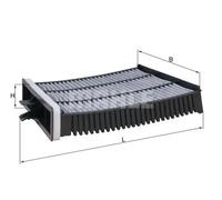 Cabin filter Activated Carbon Filter LAK 227 KNECHT for RENAULT SCÉNIC II