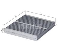 MAHLE ORIGINAL LAK 234 Pollen filter