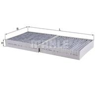 Mahle Original Pollen Cabin Filter fits MERCEDES SLK55 AMG R171 R172 5.5 2004 Carbon Activated New