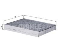 Genuine Mahle Activated Carbon Engine Cabin Filter - LAK297
