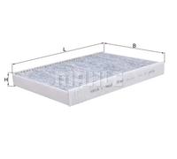 Mahle LAK 387 Filter, interior air