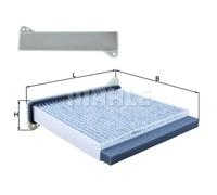 Pollen / Cabin Filter fits MITSUBISHI OUTLANDER Mk1 2.0 02 to 06 Mahle 7803A084