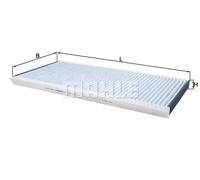 Cabin filter Activated Carbon Filter LAK 62 KNECHT for LAND ROVER BMW