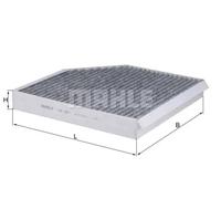 Knecht Filter Cabin Filter LAK 667 – Activated Carbon – for Audi, Bentley