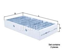 MAHLE Carbon Activated Pollen Air Filter Cabin Filter LAK878/S LAK 878/S
