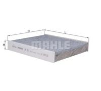 Cabin filter Activated Carbon Filter LAK 923 KNECHT for DACIA RENAULT LADA