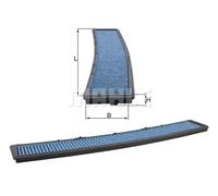 Cabin filter Activated Carbon Filter LAO 102 MAHLE for BMW ALPINA