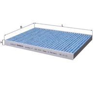 MAHLE ORIGINAL LAO 1613 Pollen filter