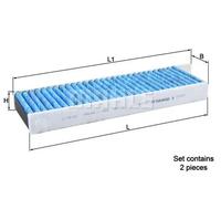 Cabin Filter LAO428/S Mahle 1616959180 SU001A6185 6447XG 3638979 6447XG2