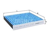 Mahle Original Cabin Filter LAO 436 KNECHT Activated Carbon for Mitsubishi Citroen Isuzu