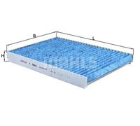 Mahle Original Cabin Air Filter LAO 63 - Activated Carbon - for Audi/Skoda/VW