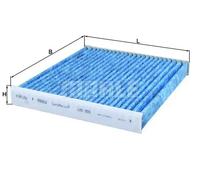 Cabin filter Activated Carbon Filter LAO 859 MAHLE for FORD TRANSIT Bus