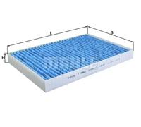 MAHLE LAO93 Cabin Pollen Interior Air Filter Fits Audi A4 A6 Allroad Seat Exeo