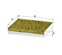 MANN-FILTER Cabin Air Filter FP 24 004 – Activated Carbon, Polyphenol – For Hyundai & Kia