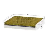 Cabin filter Activated Carbon Filter with polyphenol FP 24 026 MANN-FILTER