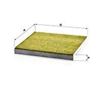 MANN-FILTER FP 2544 Pollen filter