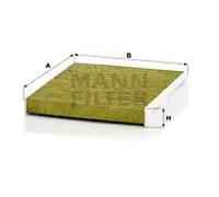 MANN-FILTER FP 26 021 Cabin Air Filter - FreciousPlus Biofunctional Pollen Filter - for Cars + Transporters