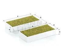 Cabin filter Activated Carbon Filter with polyphenol FP 26 028-2 MANN-FILTER