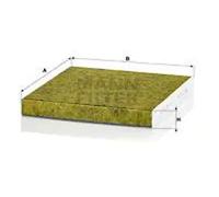 MANN-FILTER Cabin Filter FP 27 008 – Activated Carbon with Polyphenol