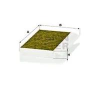 Cabin filter Activated Carbon Filter with polyphenol FP 27 021-2 MANN-FILTER
